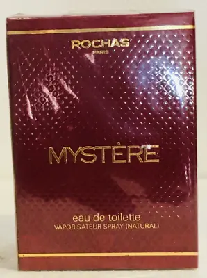 Mystere Rochas For Women Eau De Toilette 50ml New In Sealed Box Discontinued • $359.99