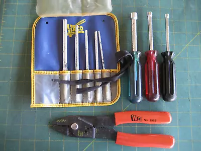 Vintage VACO Tools Specialty Screwdriver Nutdrivers #1963 Wire Cutter • $5