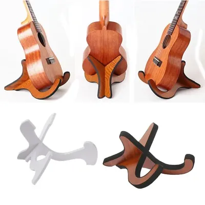 $13.77 • Buy Foldable Holder Vertical Ukulele Display Musical Strings Guitar Stand Rack