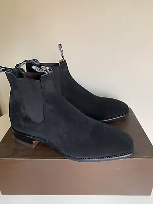 R M Williams Suede Craftsman Boots. UK 10. Brand New • £340