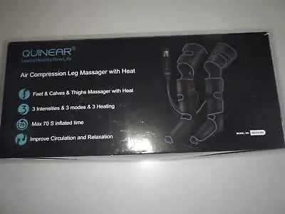 $76 • Buy QUINEAR Leg Massager With Heat And Compression, Sequential Compression Device
