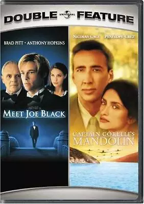 Meet Joe Black / Captain Corelli's Mandolin (Double Feature) - DVD - VERY GOOD • $5.64