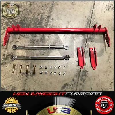 Pro Series Red 92-00 Honda Civic EG EK 94-01 Integra Traction Bar B16 B18 D16 • $98.50