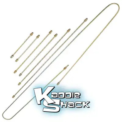 Steel Brake Line Kit Complete Car '66 & Earlier VW Bug • $72.95