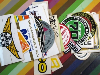 $17.60 • Buy Vtg 1970s 1980s Motocross Racing Sticker - Al Baker Toyo Yokohama ET Mags