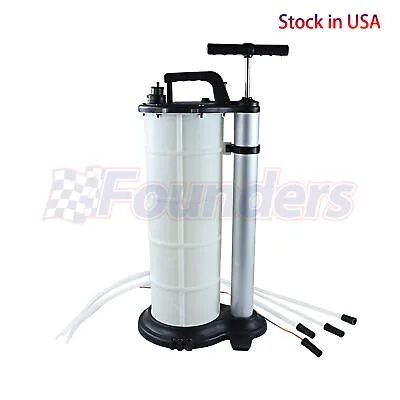 Oil Changer Fluid Extractor Manual Hand Operated Vacuum Transfer Pump 9 L • $47.05