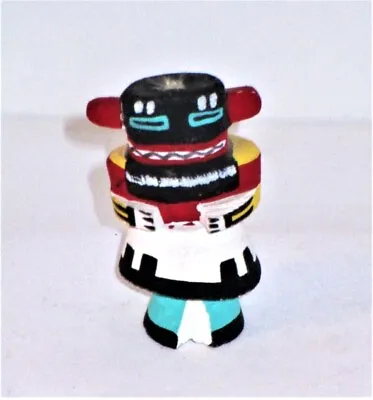 Kachina Doll Guard Route 66 Painted Wood Figure Unique Vintage • $22