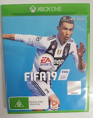 FIFA 19 (Xbox One 2018) - Like New - Rated G - EA Sports - Region Free - Tested • $15