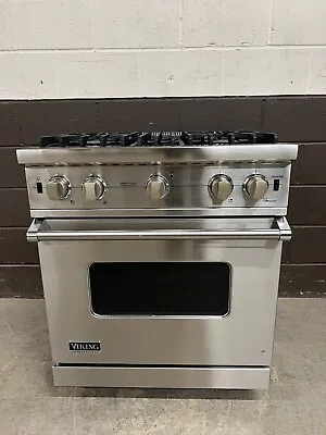 VIKING VGCC5304BSS - 30  Professional Gas Range Oven 4 Burner Stainless • $2999.99