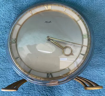 KIENZLE West German Wind-up Mantlepiece Clock 1973 In Working Order #1002 • £19.99