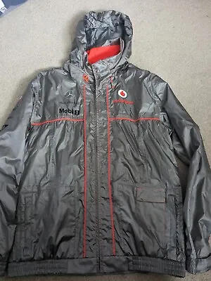 McLaren Mercedes Vodafone F1 Formula One Rain Jacket Coat - UK Size: XXL • $66.58