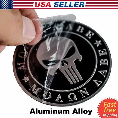 3D Metal Dont Tread On Me Sticker Molon Labe Decal Emblem NRA 2nd Amendment • $6.64