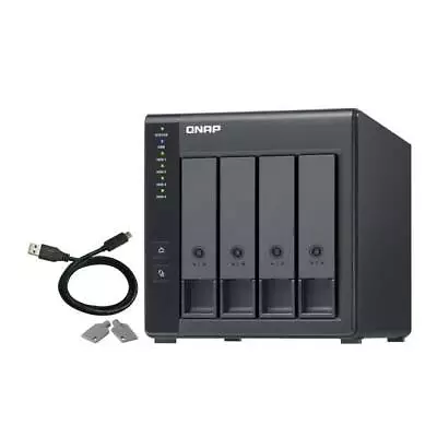 QNAP TR-004-US SATA2 4-Bay Tower RAID Expansion Enclosure For Both NAS And • $244.99