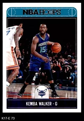 2017 Hoops #73 Kemba Walker Hornets UCONN 8 - NM/MT • $2.85