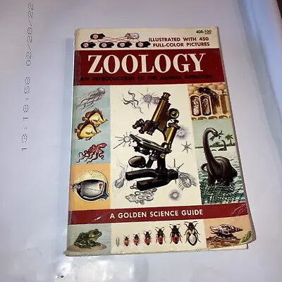 $6.99 • Buy Zoology Golden Science Guide Paperback 1958 Golden Press Paperback