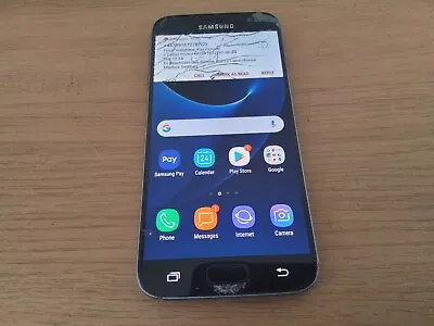 Samsung Galaxy S7 SM-G930 - 32GB - Black Onyx (Vodafone) Smartphone • £21.99