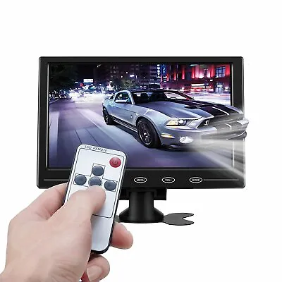 7 /9 /10  LCD CCTV Security Monitor PC Screen Display AV/RCA/VGA/HDMI W/Speaker • $66.39