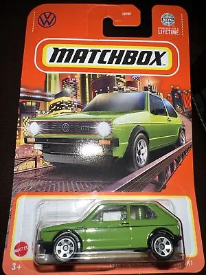 2024 Matchbox 1976 Volkswagen Golf GTI MK1 Green No Number Variant” Empty Bench • $1.92