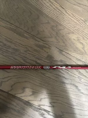 Ozik Matrix 7Q3 Red Tie- SG Flex -Graphite FW Shaft -w/ No Adapter • $84