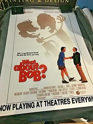 $21.98 • Buy WHAT ABOUT BOB Movie POSTER 24x36 1991 Bill Murray