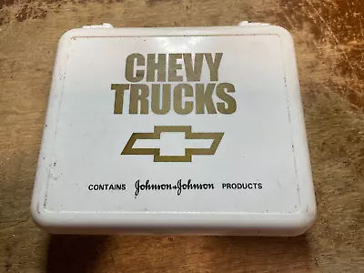 Vintage  CHEVY TRUCKS  Johnson & Johnson FIRST AID KIT UNUSED • $25