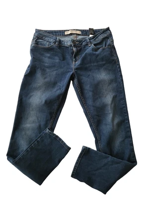 £12 • Buy Next Relaxed Everyday Skinny Blue Denim Jeans Size 12 R