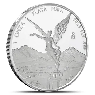 2023 1 Oz Proof Mexican Silver Libertad Coin (In Capsule) • $85.90