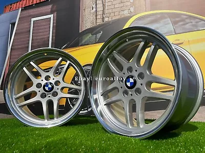 18 Inch 5x120 Styling 37 Parallel M5 Style Deep Dish Wheels For BMW E60 E39 E38 • $1229.67