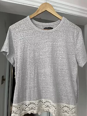 Abercrombie And Fitch T Shirt Womens - Grey Medium • £2