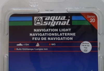 £40 • Buy Aqua Signal; Masthead; 12v; Navigation Light For Boats Less Than 12m/39ft