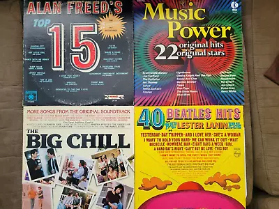 Beatles Hits - The Big Chill - Lester Lanin - Alan Freed Vinyl Record Party Mix! • $7.10