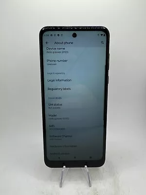 Motorola G Power (2022) - Black - 64GB - (AT&T) - Smartphone - *FUNCTIONAL* • $19.99