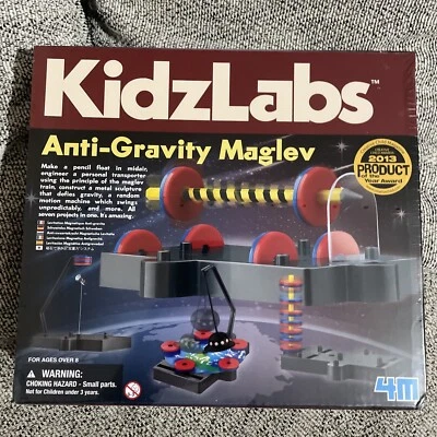 £9.99 • Buy KidzLabs ~ Anti-Gravity Maglev ~ Magnetic Levitation ~Science Kit~Item 3686~ New