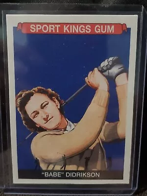 2024 Sportkings Volume 5 Babe Didrikson Base Card /100 Made • $0.99