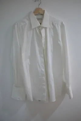 Eton Evening Shirt 16.5 (Tuxedo Shirt) French Cuff • £16.02