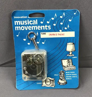 Vintage Innovation Specialties Musical Movements Music Box Tune- Laura's Theme • $19.79