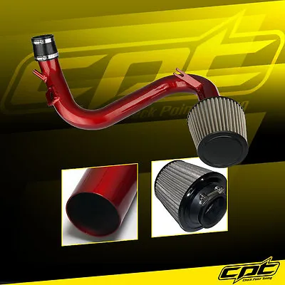 For 07-13 Mazdaspeed 3 Turbo 2.3L Red Cold Air Intake + Stainless Steel Filter • $96.79
