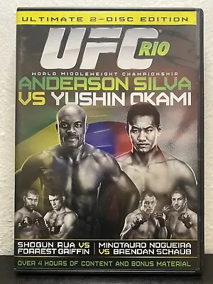 UFC 134: Silva Vs Okami DVD W/ Insert (2-Disc Set MMA 2011) • $19.99