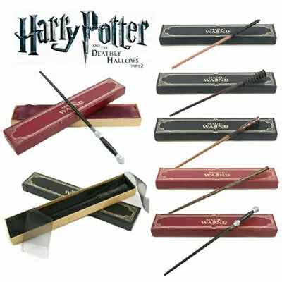 £7.99 • Buy Harry Potter Wands Stick Hermione Dumbledore Malfoy Magic Wand Gifts Boxed Set