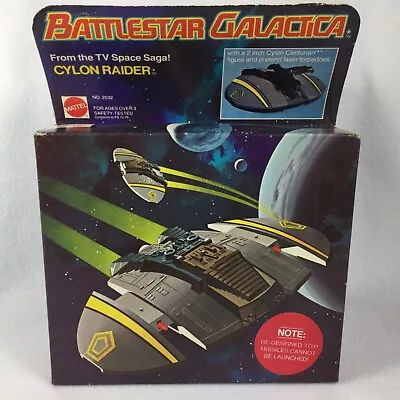 CYLON RAIDER Battlestar Galactica Mattel 1978 MISB Vintage • $559.95