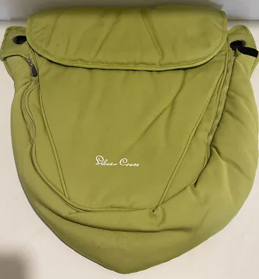 £14.99 • Buy Silver Cross Lime Green Surf 2 Carrycot & Seat Unit Apron Very Good Condition