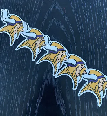 5 Minnesota Vikings NFL Stickers • $4