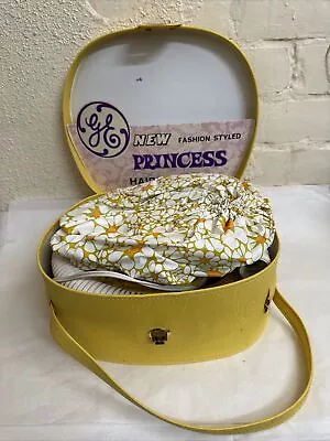 Retro GE Hair Dryer Princess Model Vintage Australia Made • $125