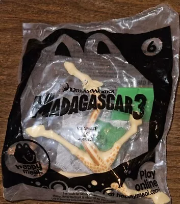 SEALED NEW MADAGASCAR 3 | #6 Melman | McDonalds Happy Meal Toy 2012 • $7.95