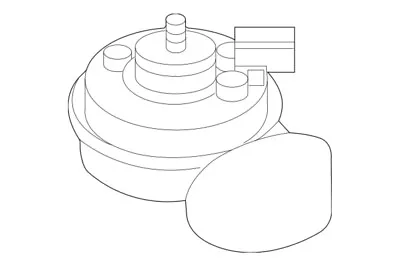 High Note Horn Volkswag OEM  2012-2014 (5C0-951-223-A) (65 B High 12V 500Hz) 1&3 • $58.98