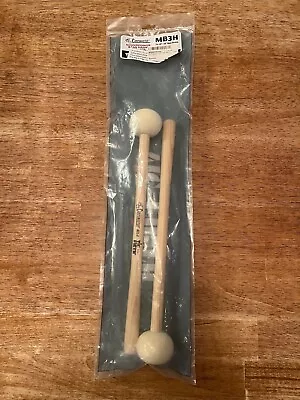New Unopened Vic Firth MB3H Corpsmaster Bass Drum Mallets - Large Head - Hard • $30