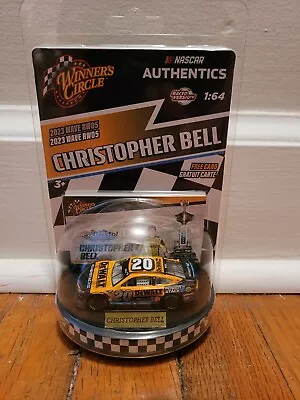 Christopher Bell #20 Dewalt 2023 Bristol Dirt Win Nascar Diecast 1/64 Wave 5 • $0.99