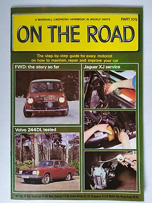 On The Road Marshall Cavendish Motoring Car Magazine Partworks 1980  Number 105 • £4.49