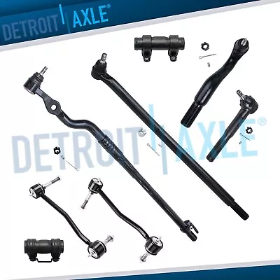 8pc Drag Link Inner Outer Tie Rod Linkage  Ford Excursion F-250 Super Duty 4x4 • $146.45