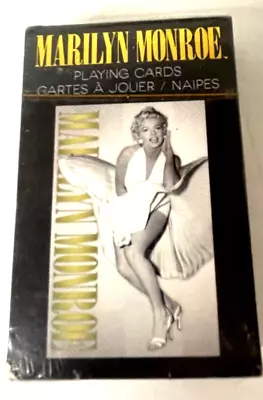 Marilyn Monroe Playing Cards 52 Cards 2 Jokers Unopened Brand New - White Dress  • $9.89